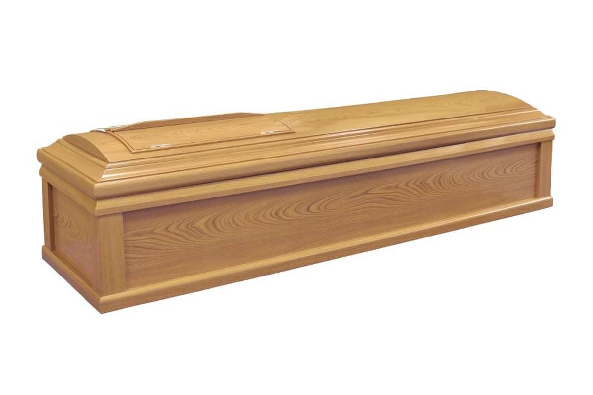棺20万円　ライトブラウン